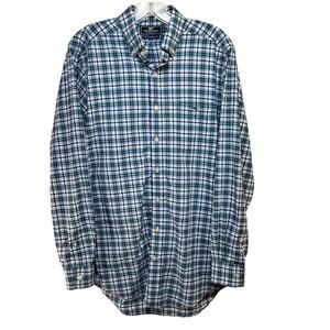 Vineyard Vines Performance Button Down Shirt Men's Medium Slim Fit Tucker Nylon